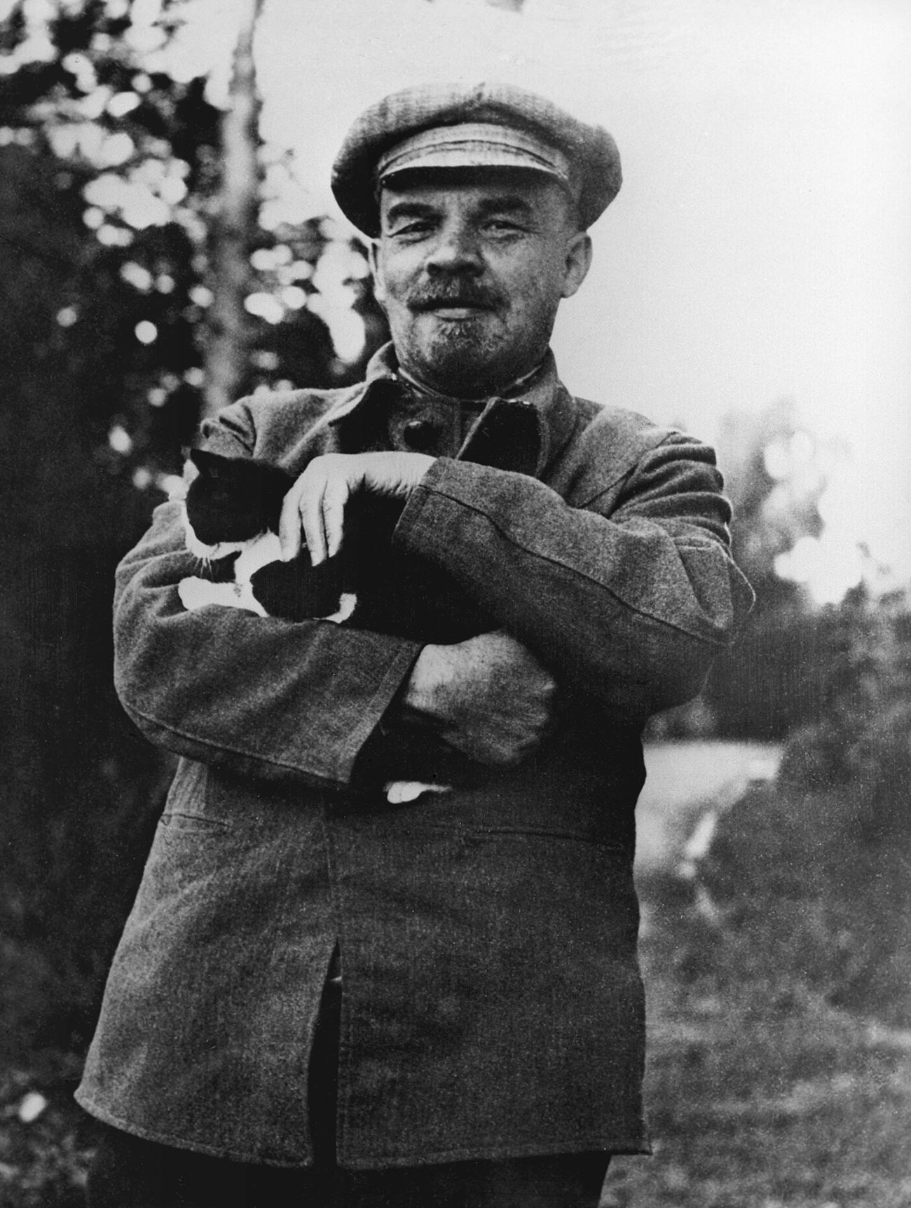Владимир Ленин в резиденция 
