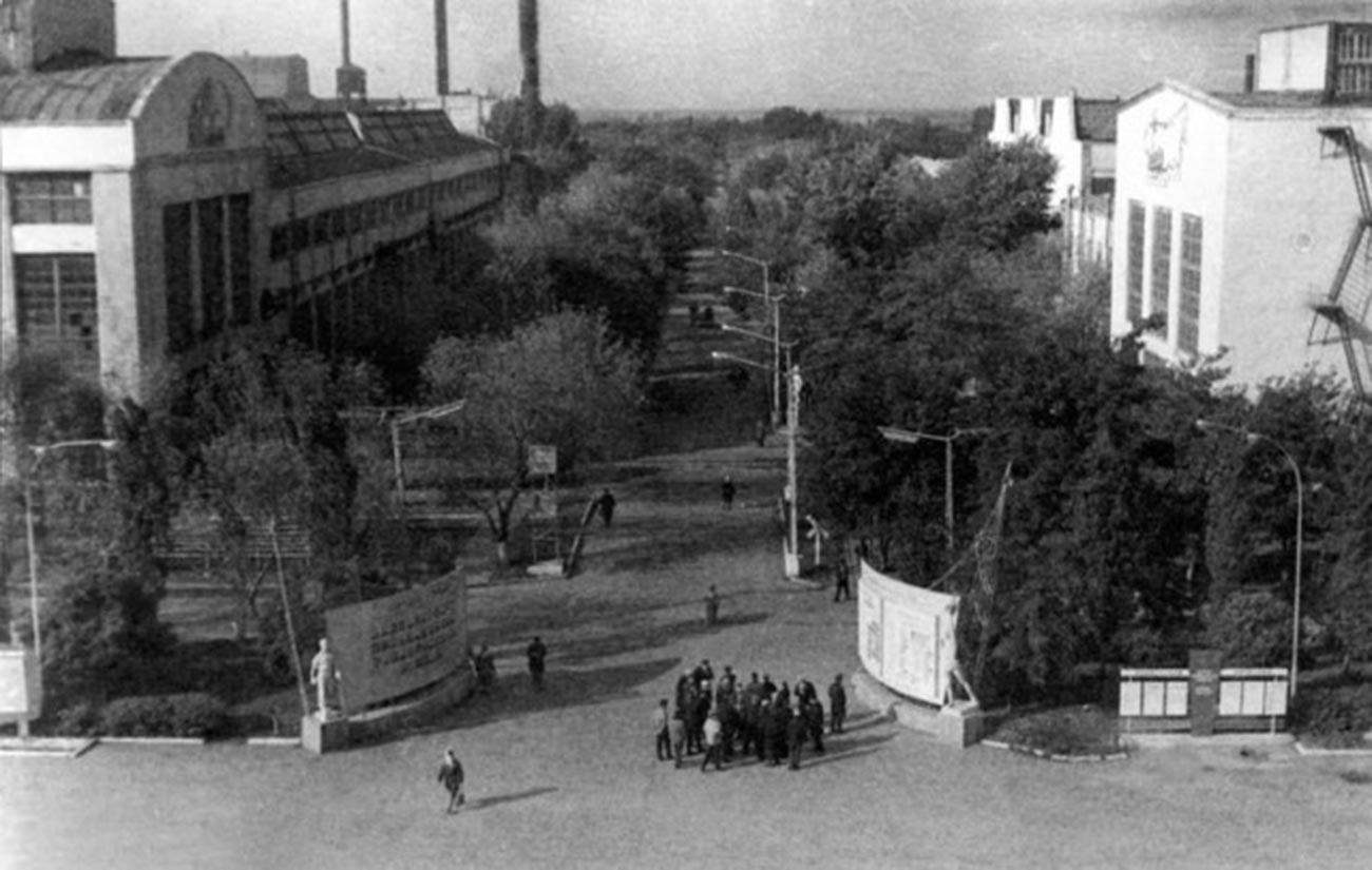 Tvornica električnih lokomotiva u Novočerkasku.
