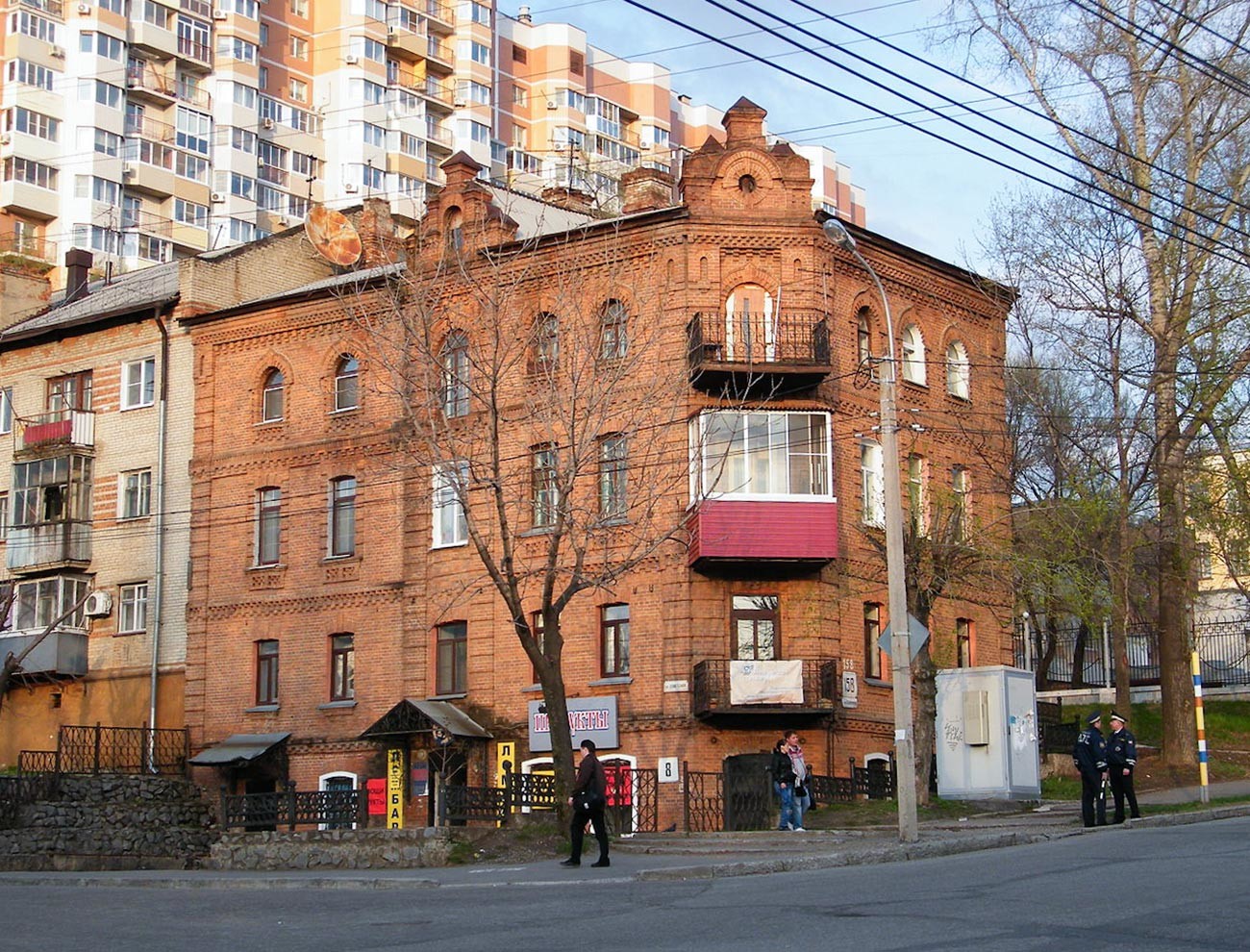 Tifontai's house at Sovetskaya Street 8 in Khabarovsk