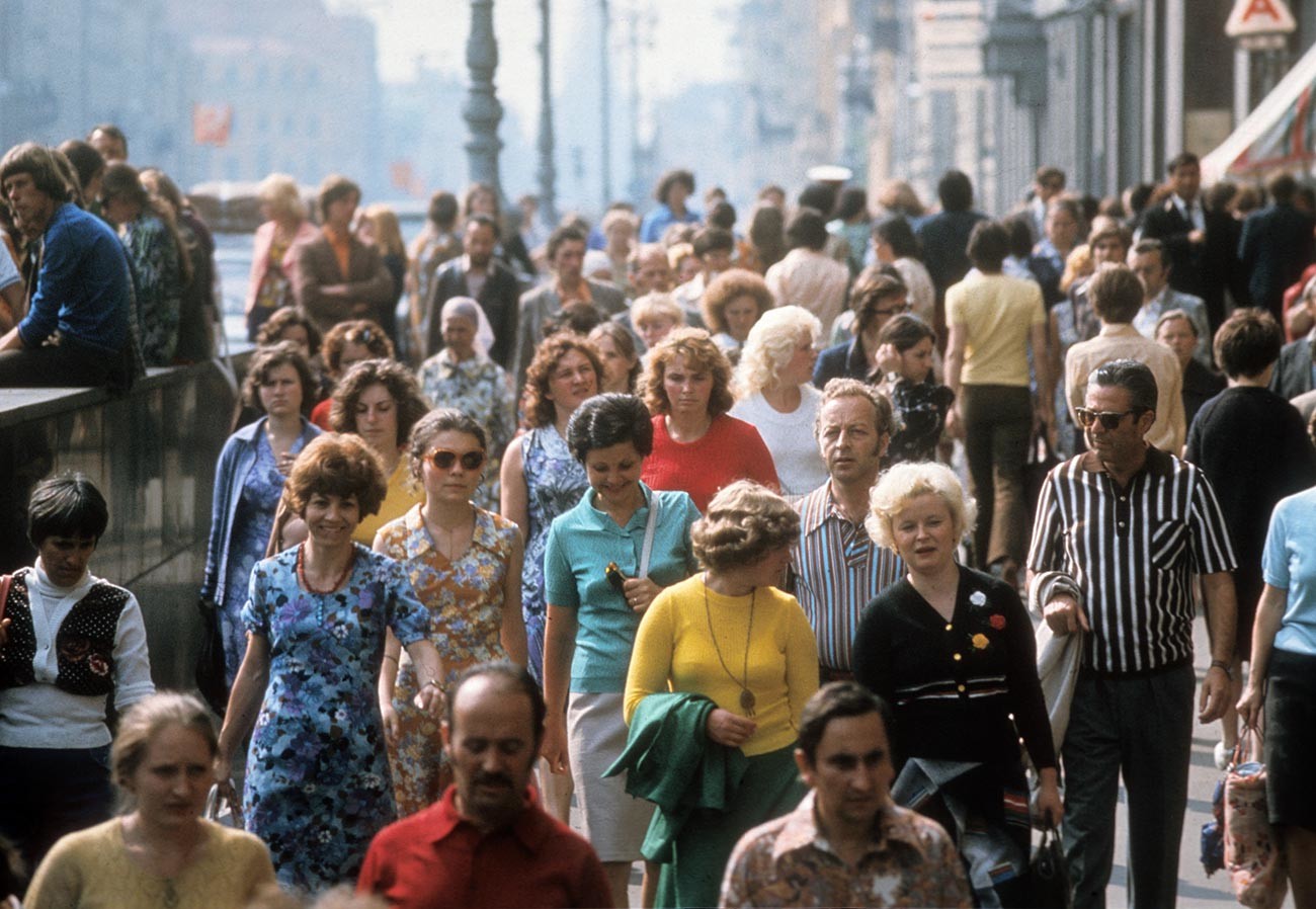 Nevsky Prospekt, St. Petersburg, 1980s