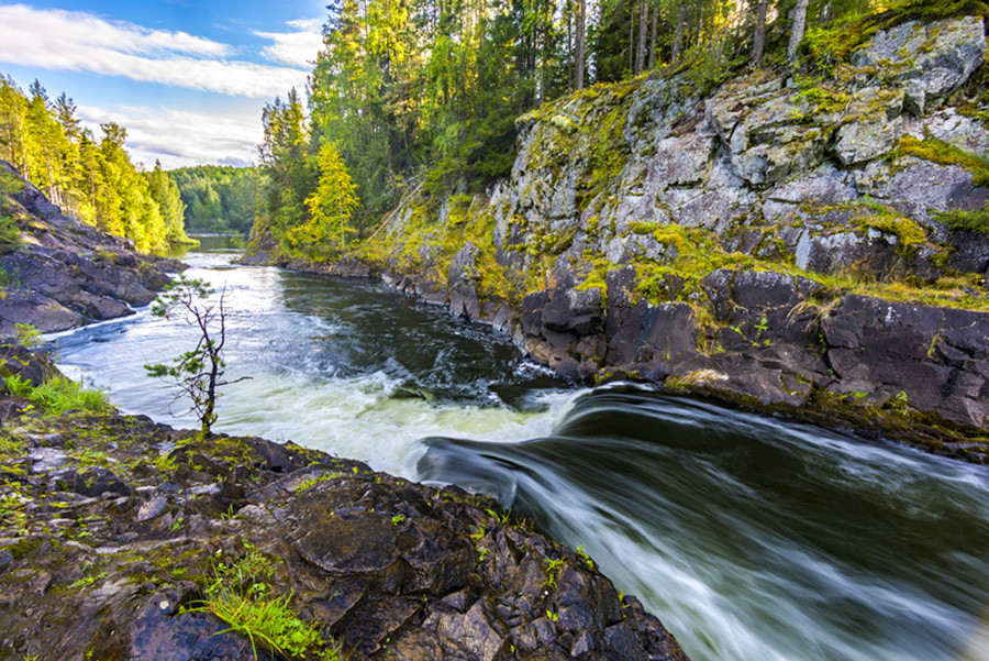 La cascata di Kivach