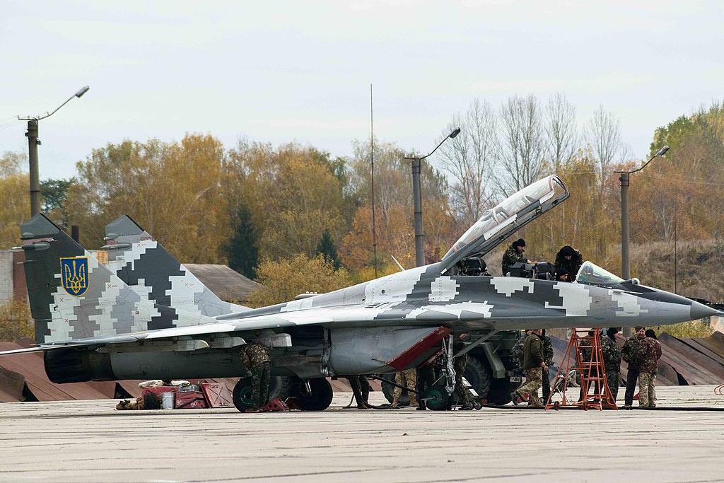 MiG 29 ucraniano.

