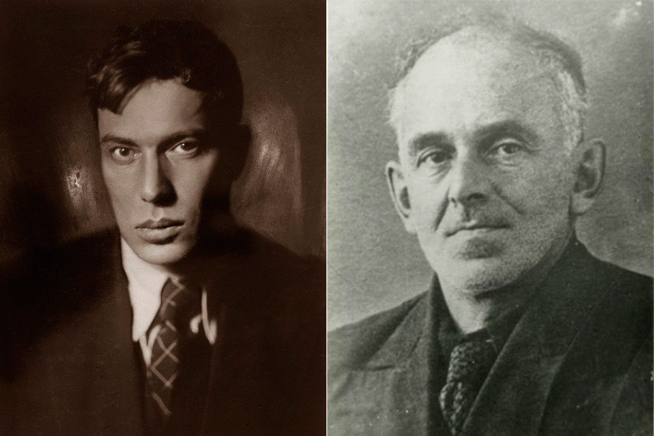 Boris Pasternak et Ossip Mandelstam