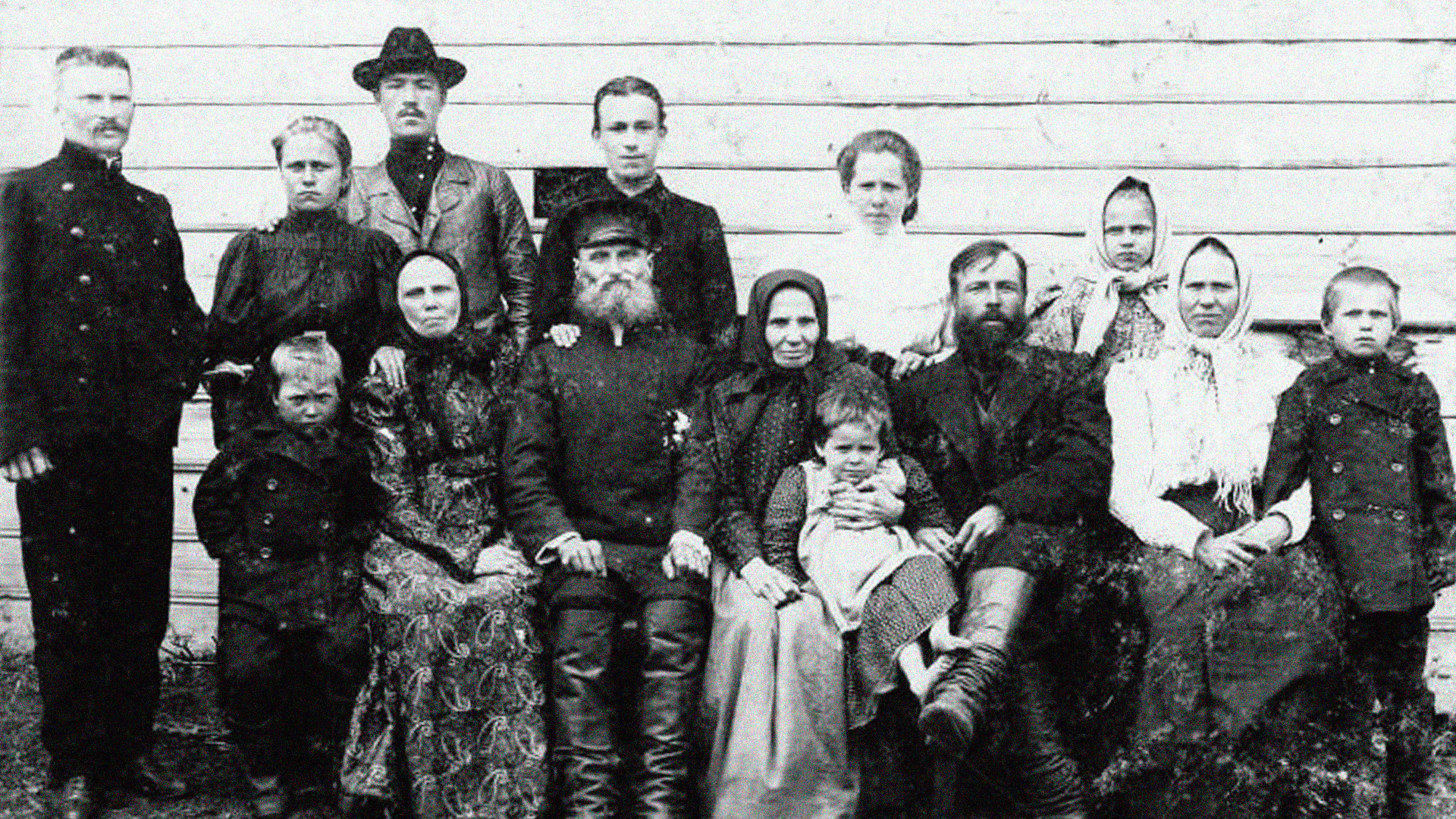 Image d'illustration. Une famille paysanne russe du début du XXe siècle