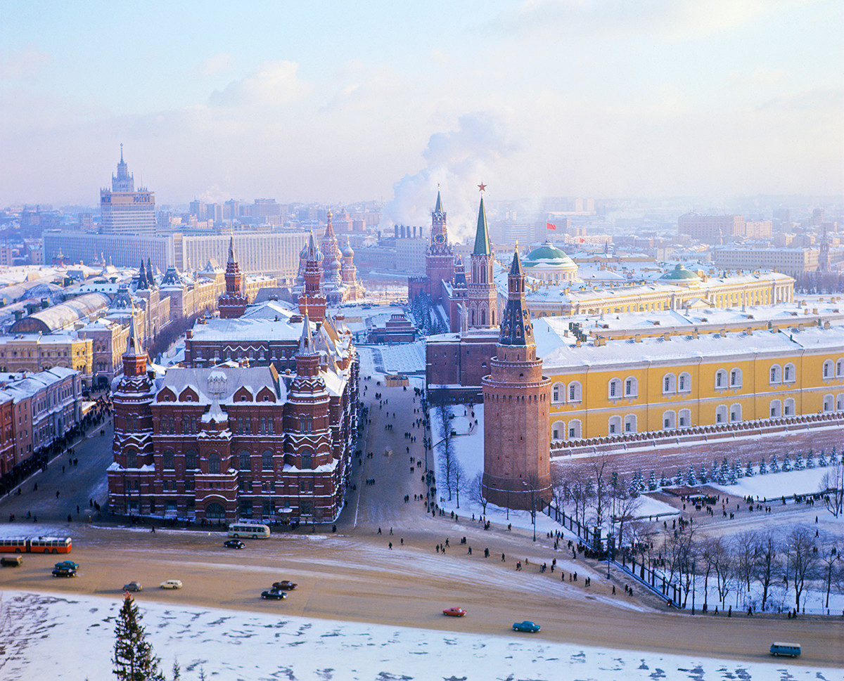 The view of Moscow.