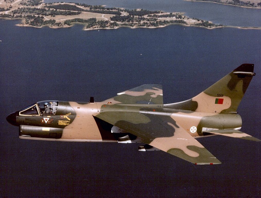 ‘Corsair’ de la Força Aérea Portuguesa. 1984.