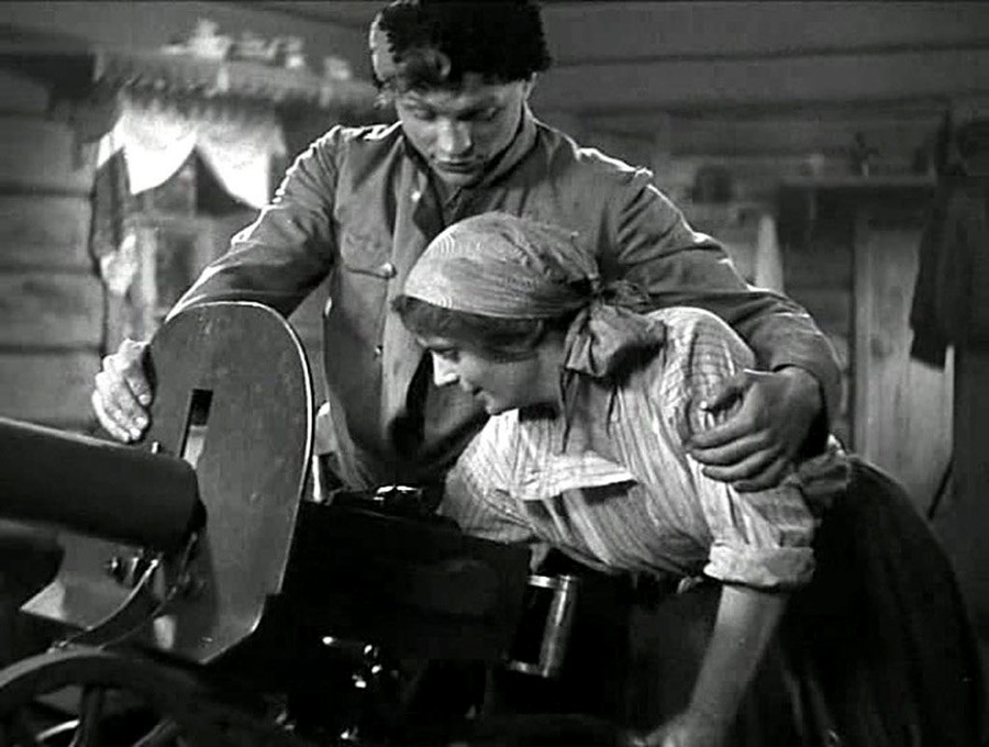 Кадр из фильма «Чапаев».
