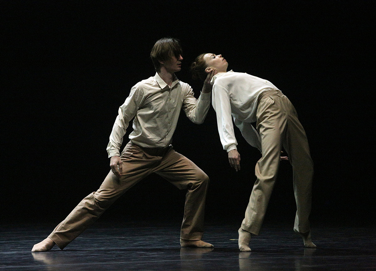 Ekaterina Krysanova et Vladislav Lantratov dans le ballet en un acte Fading