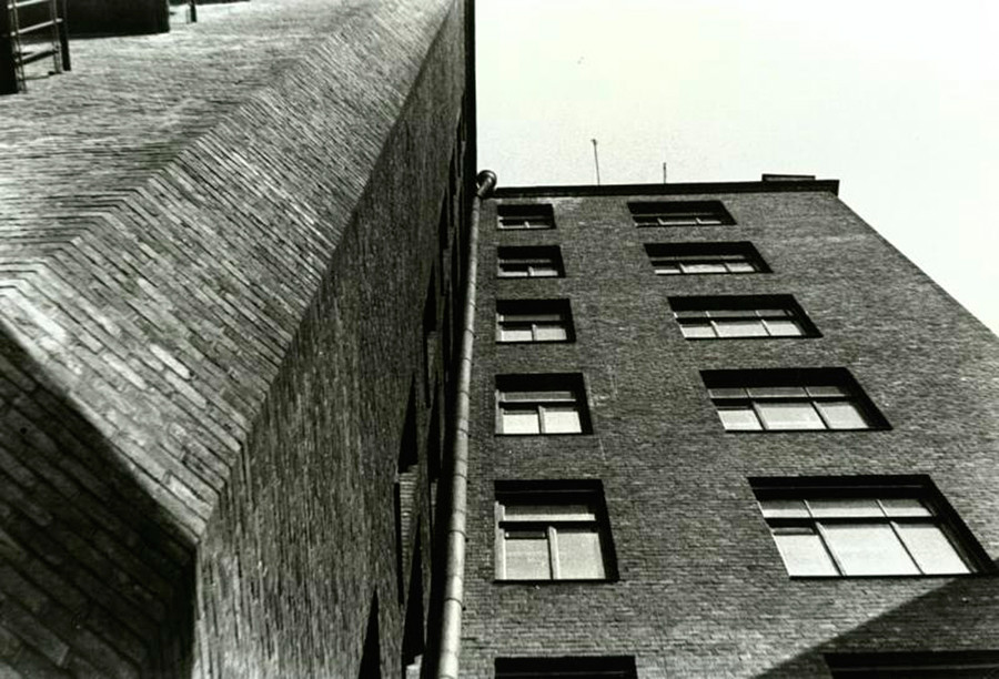 Angle d'un immeuble résidentiel 
