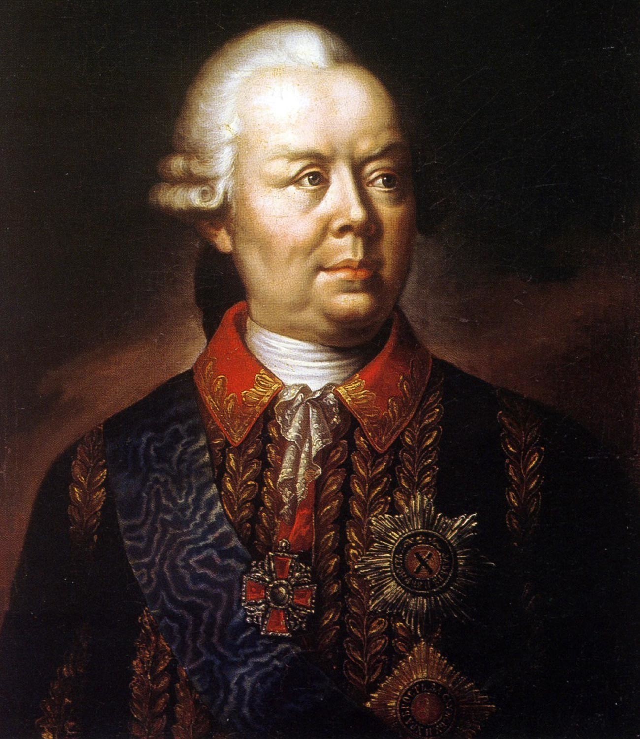 Портрет на Пјотр Александрович Румјанцев-Задунајски.