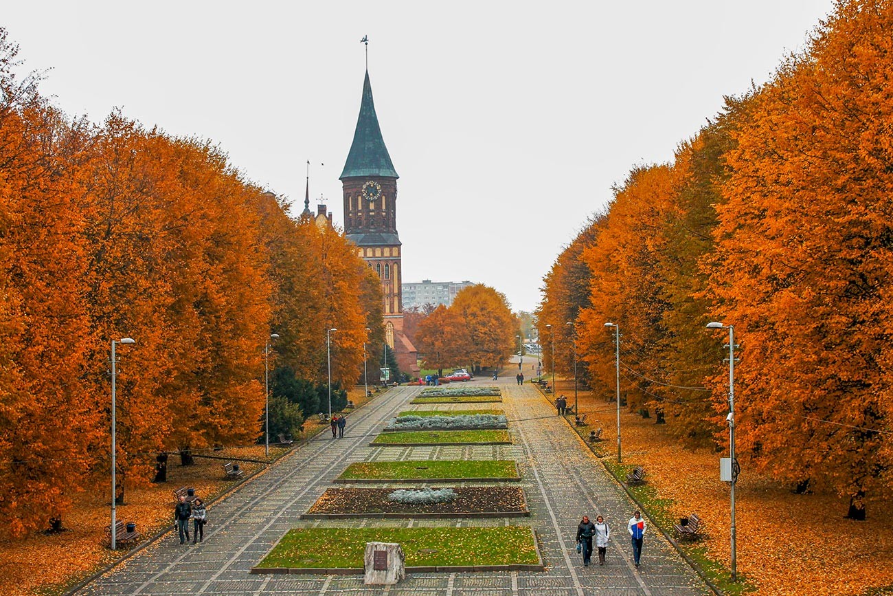 Fall on Kaliningrad’s Kant Island