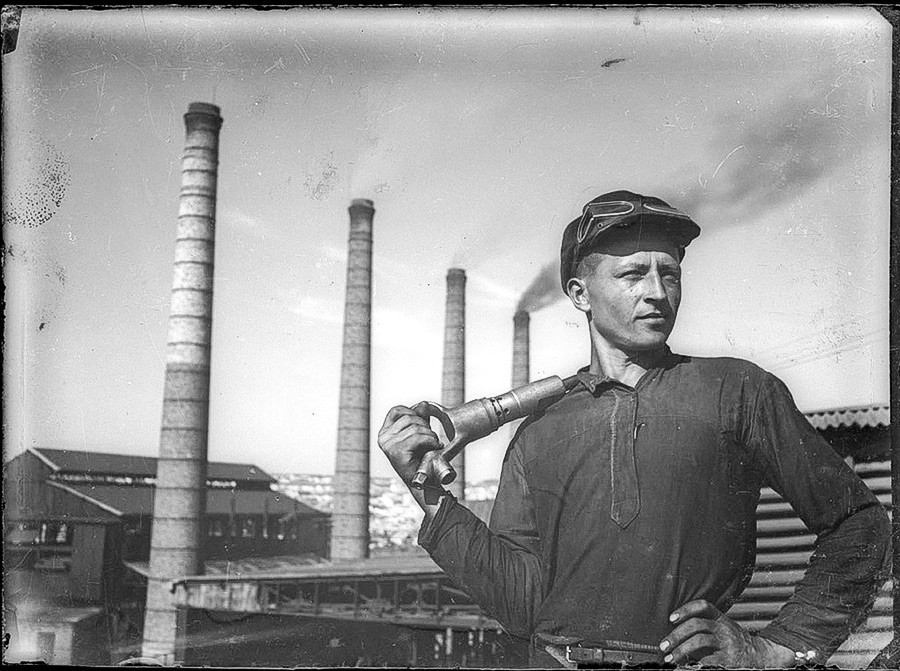 ドンバスの炭鉱夫、1934年