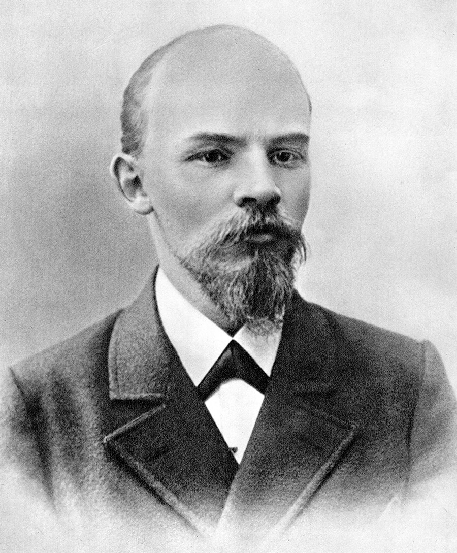 Владимир Уљанов (Лењин), руски револуционар, бољшевик. Москва, Русија, фебруар 1900.