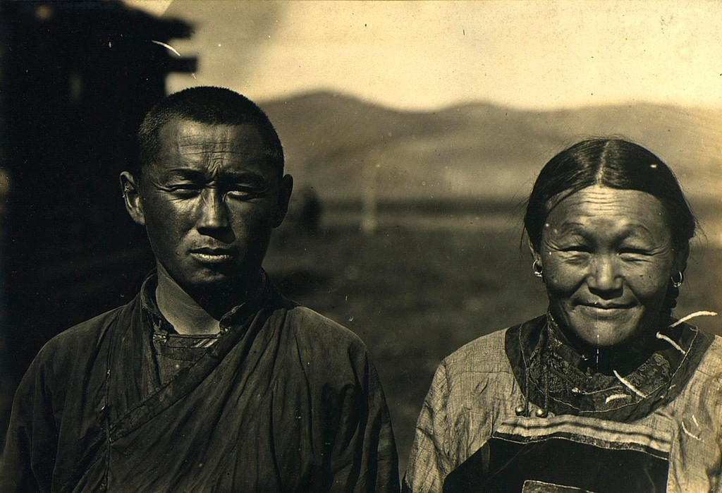 Тувинци из Урјанхајског краја (данас Република Тува), 1900 - 1905.