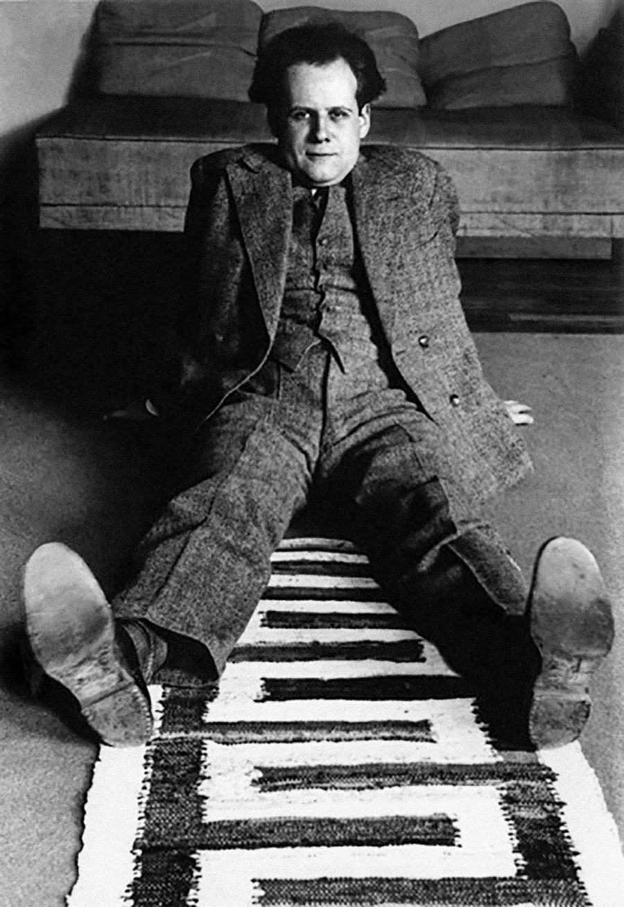 Il regista Sergej Ejzenshtejn, autore del celebre film “La Corazzata Potemkin”, 1920 circa