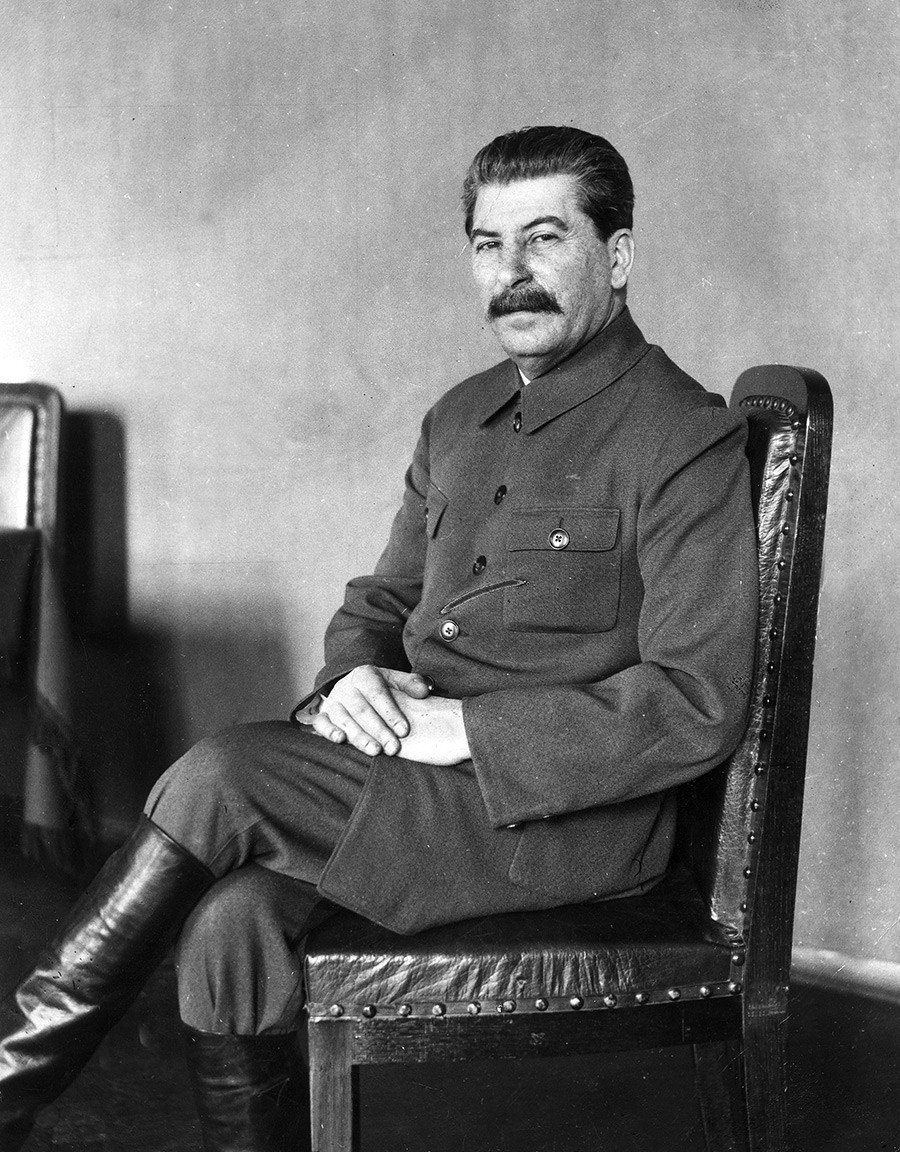 Јосиф Сталин, фотографија од 1932 година. Фотограф: Џејмс Е. Ебе