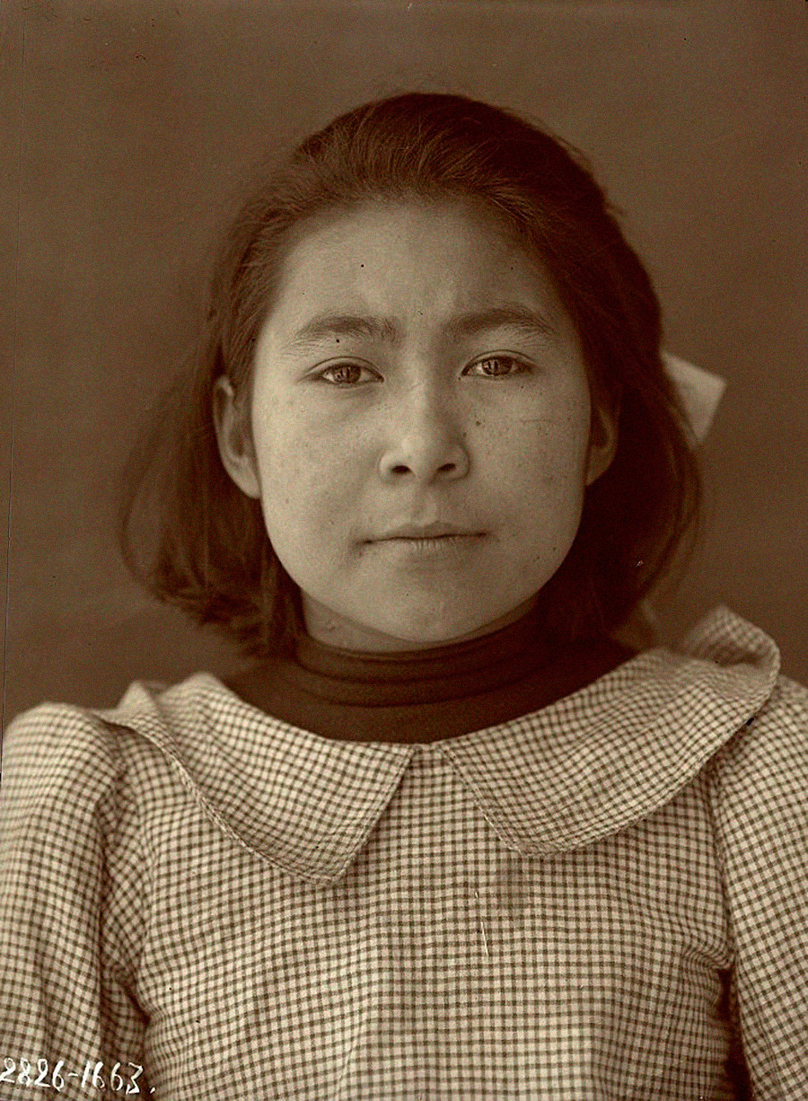 イテリメン人女性、カムチャッカ、1911年