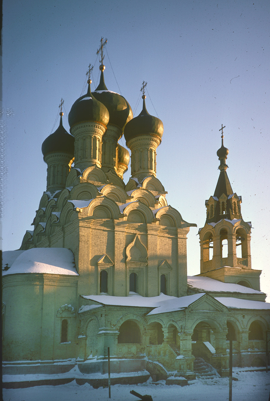 Church of the Dormition, northeast view. March 6, 1972