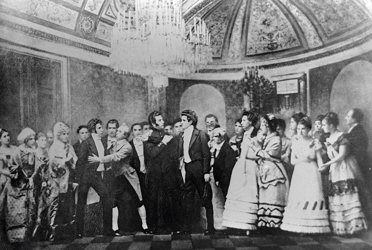 Pyotr Tchaikovsky's opera 'Eugene Onegin' premier, 1879