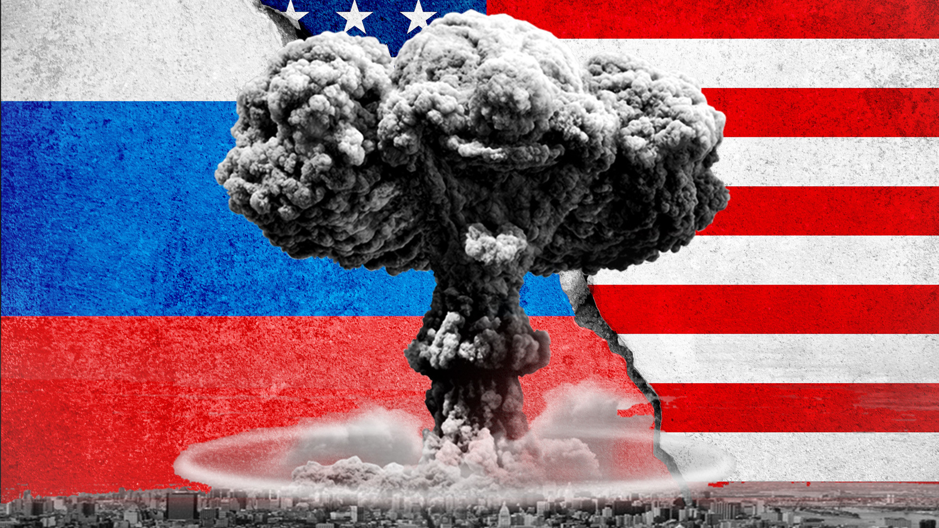 Россия и ее войны. Атомный взрыв в США. Ядерный гриб.