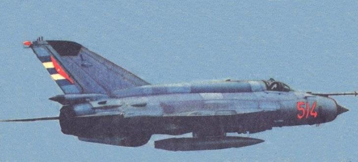 Kубански МиГ-21бис.