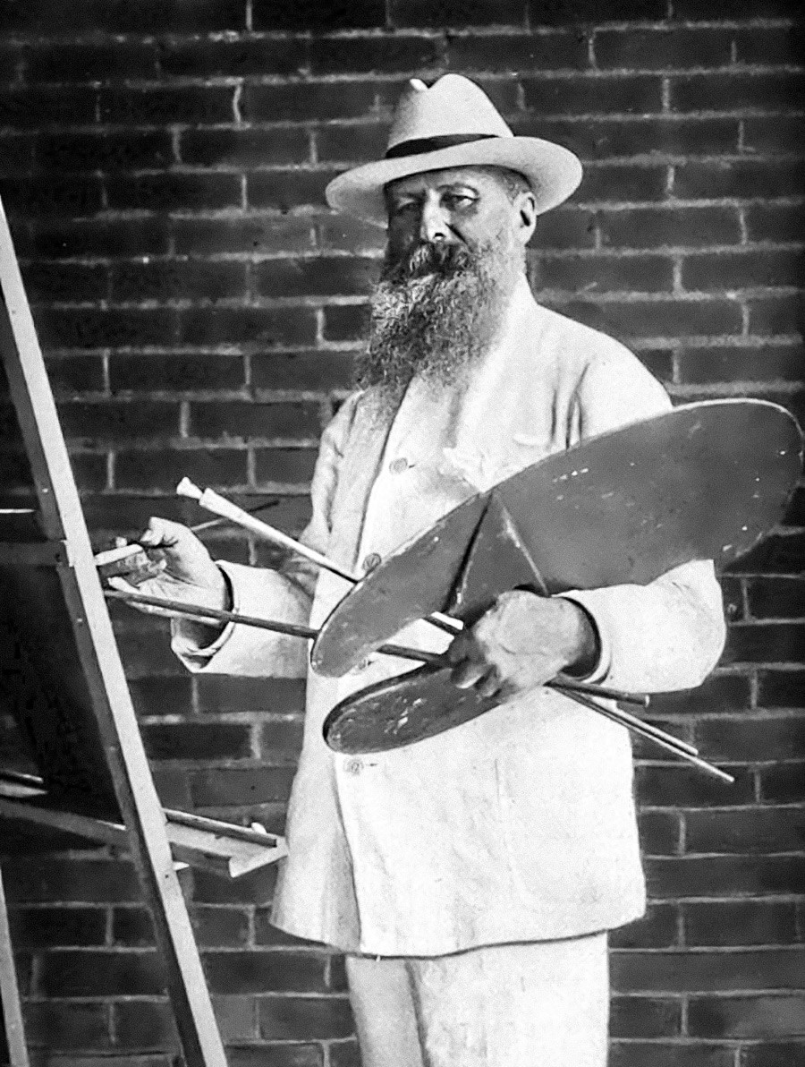 Vasily Vereshchagin in 1902. 