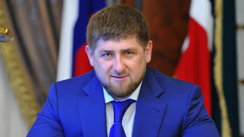 Pemimpin Republik Chechnya Ramzan Kadyrov