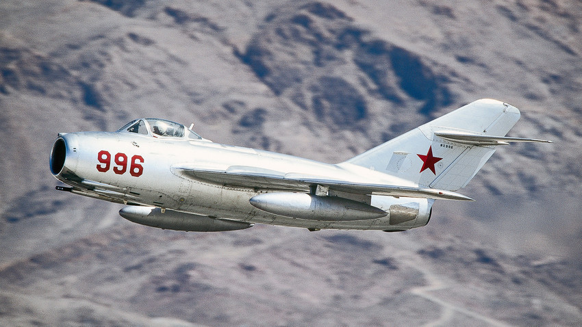 MiG-15, caça da URSS que participou da Guerra da Coreia