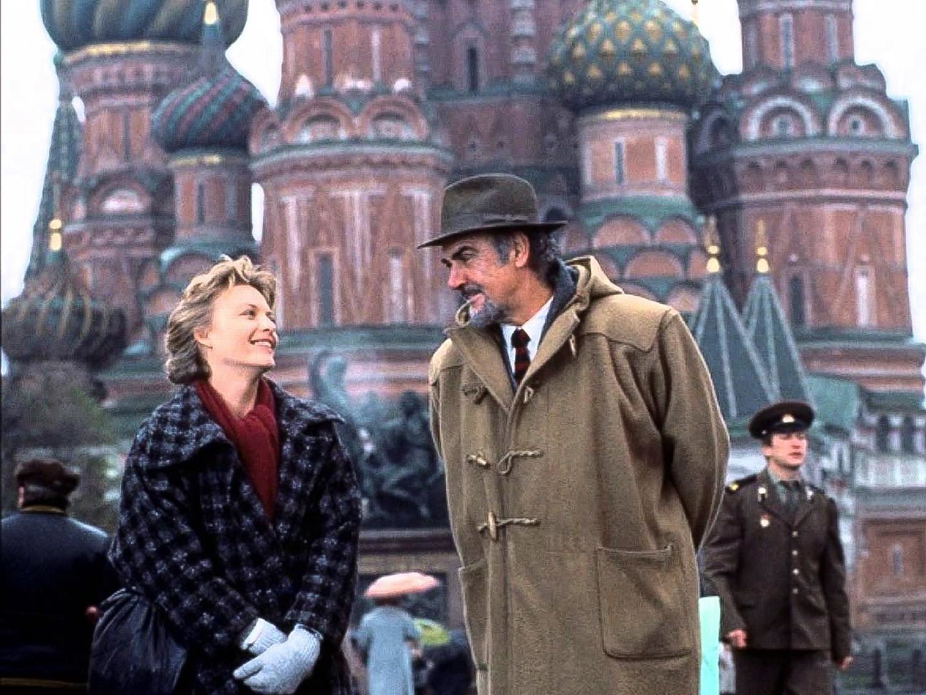 Michelle Pfeiffer and Sean Connery starring in 'The Russia House'