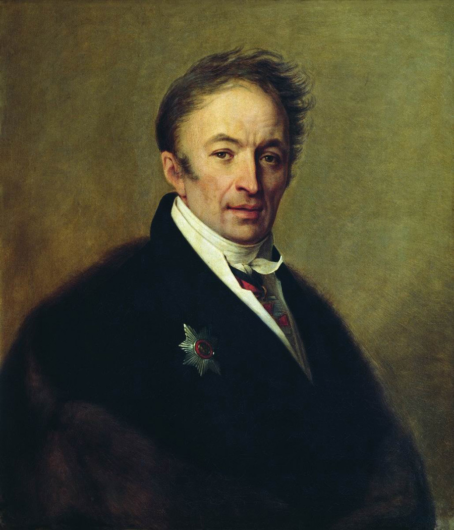 Nikolai Karamzin, por Aleksêi Venetsianov.