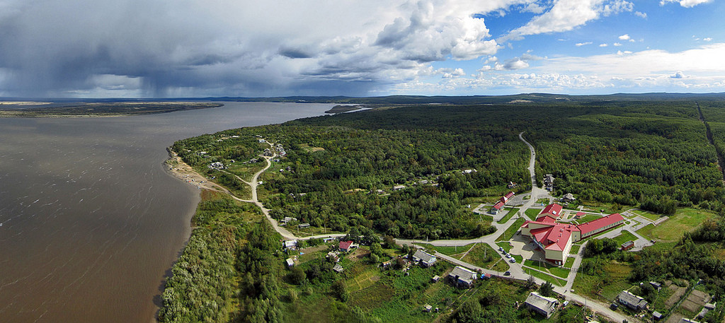 The Nanai village of Sikachi-Alyan on the Amur River