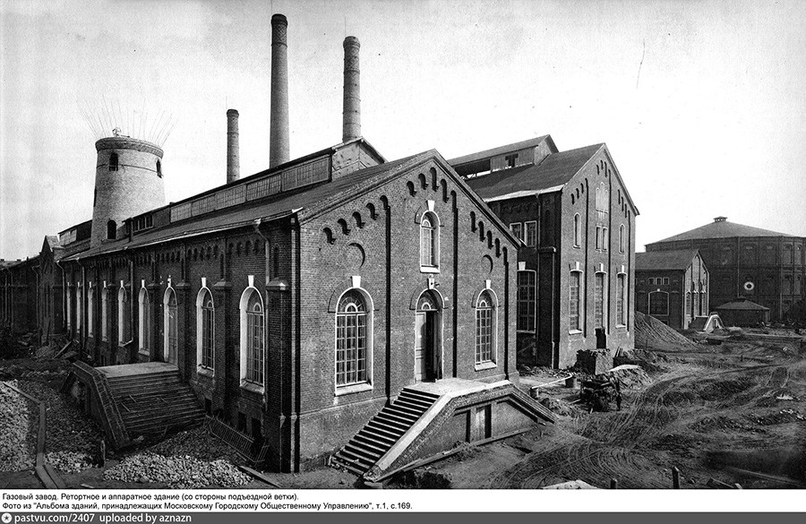 Die Fabrik in den 1910er Jahren