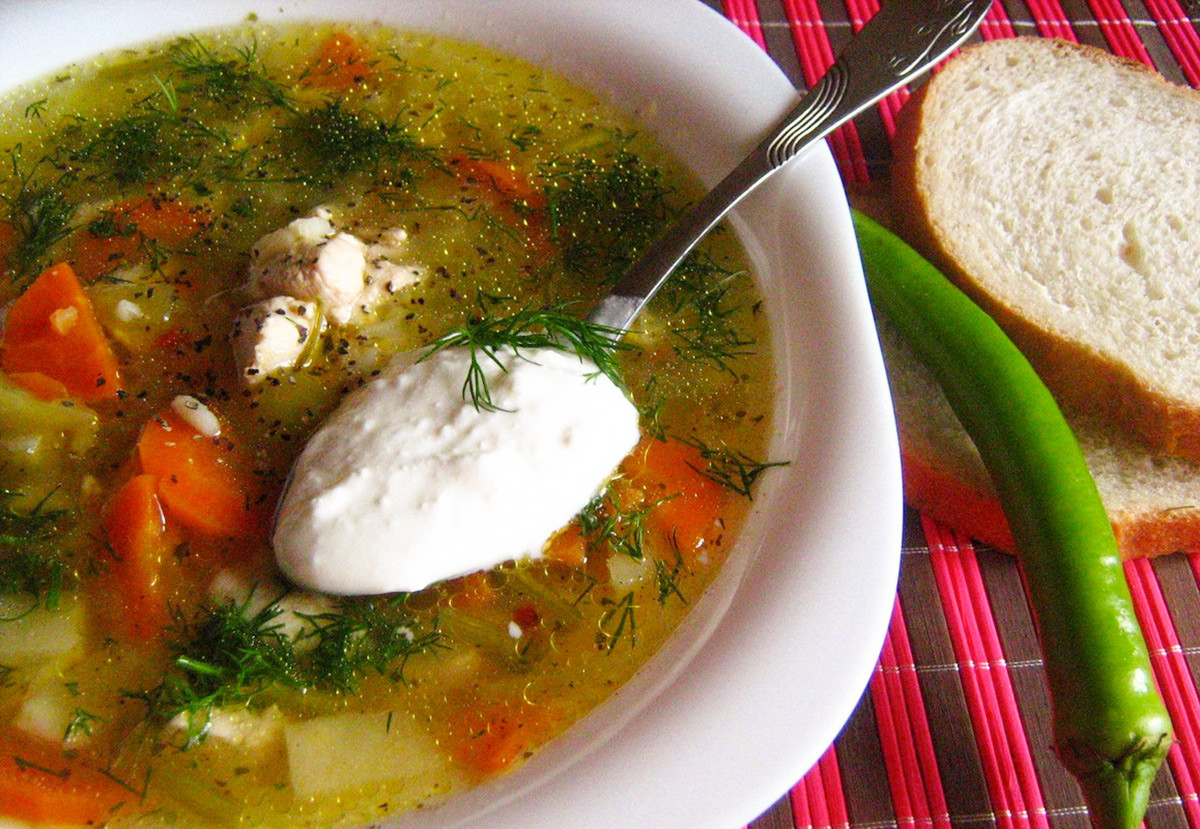 Borş – a Romanian and Moldovan national dish.