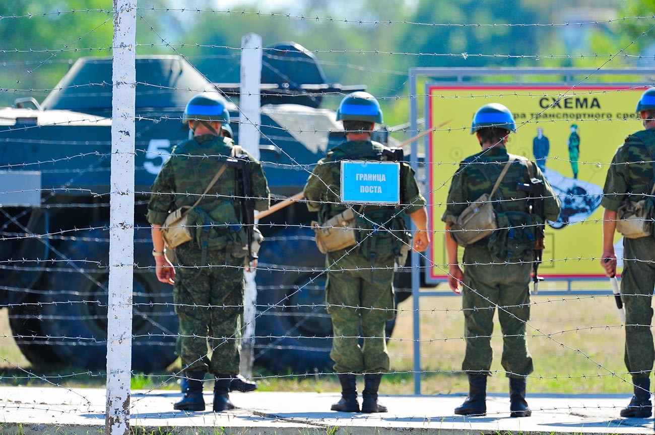 Les militaires participent aux exercices du Groupe opérationnel des forces russes en Transnistrie
