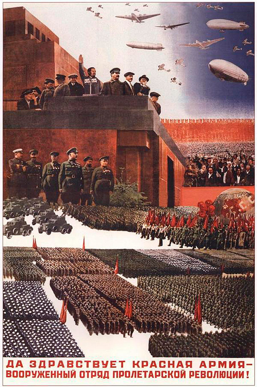 « Vive l’Armée rouge, détachement armé de la révolution du prolétariat ! »