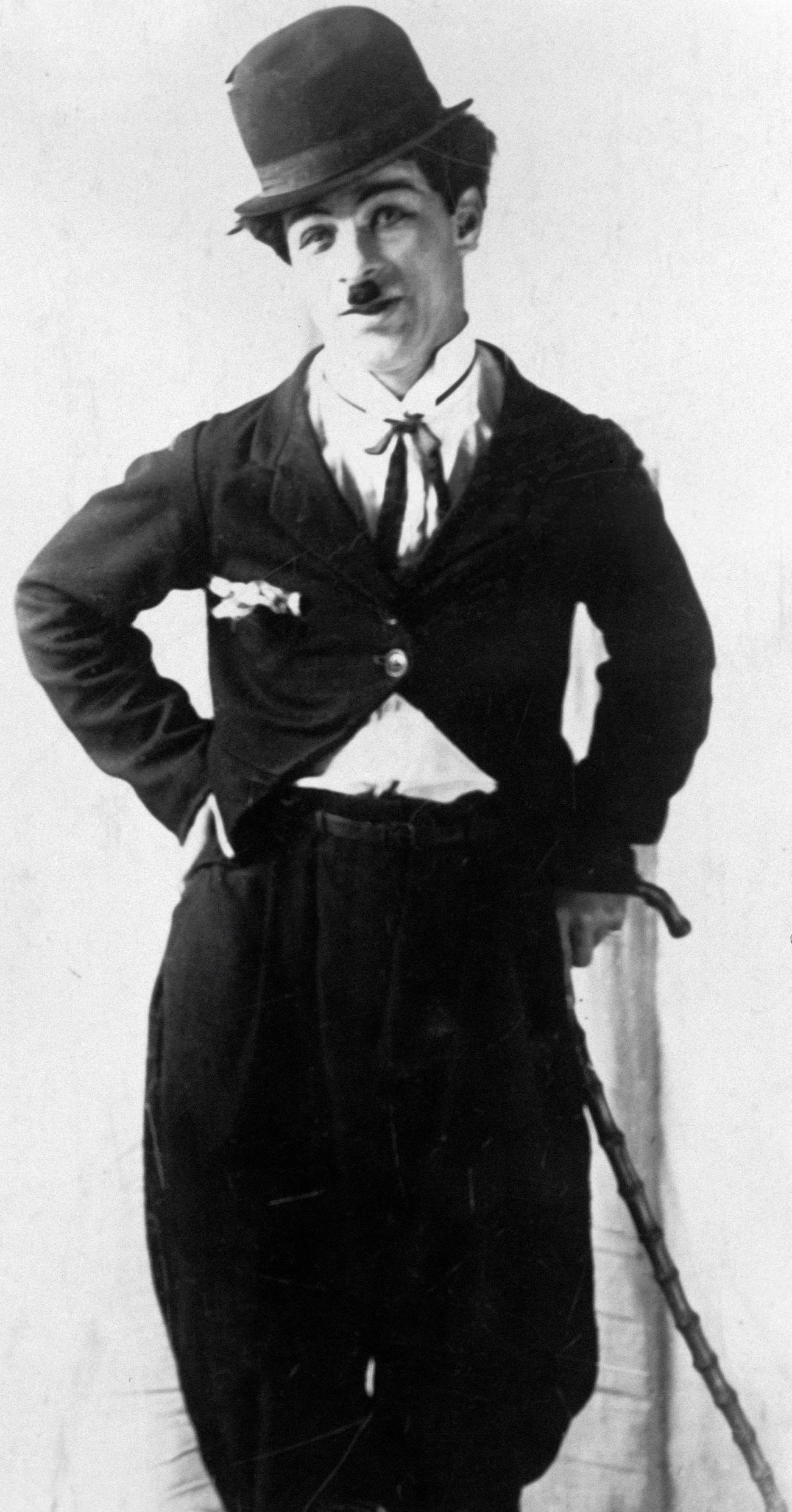 Mikhail Rumjantsev si ispirò al personaggio di Charlie Chaplin del film “Il vagabondo”