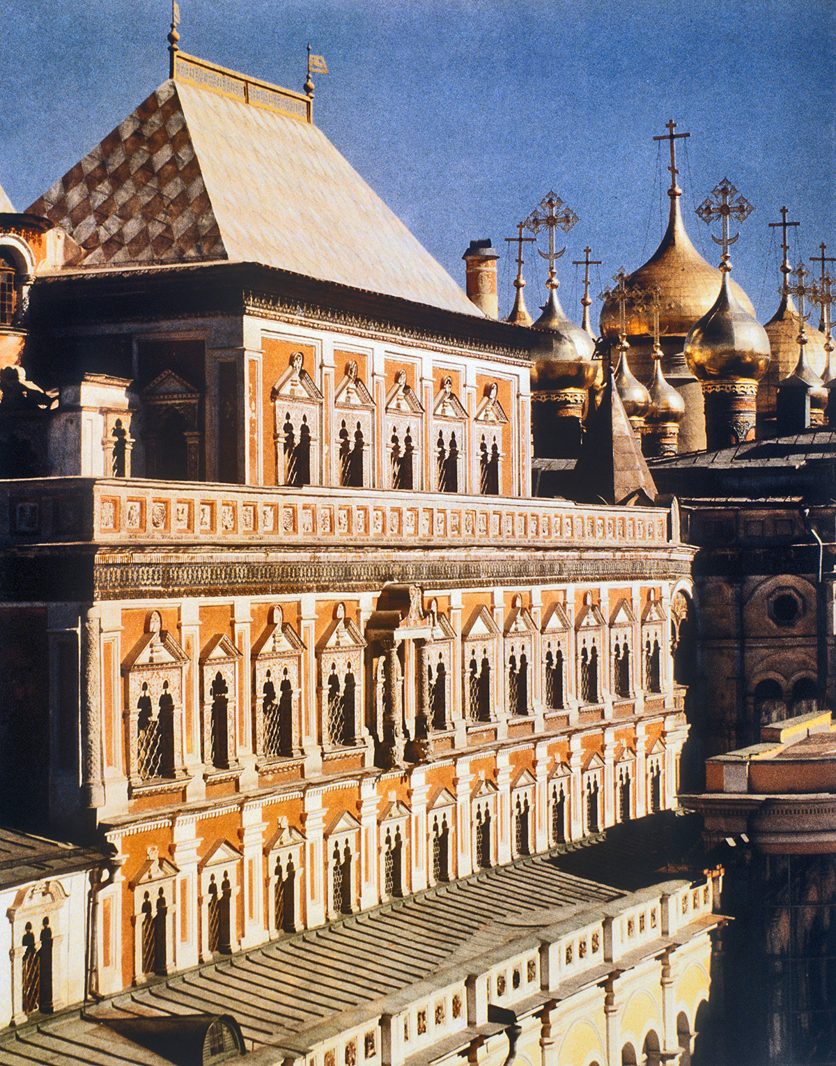 Le palais des Térems au Kremlin de Moscou 