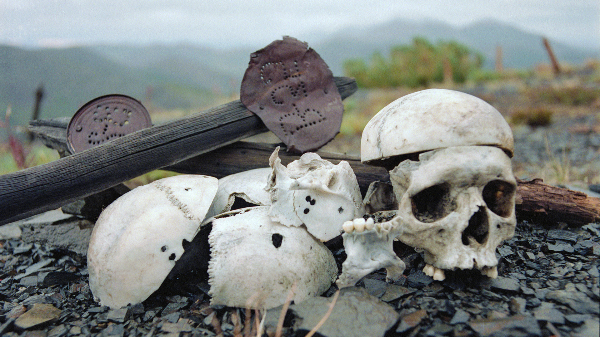 Butugychag concentration camp in Kolyma