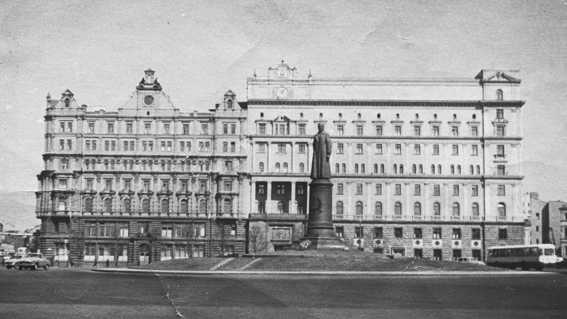 Il palazzo della Lubyanka, il quartier generale della polizia segreta sovietica