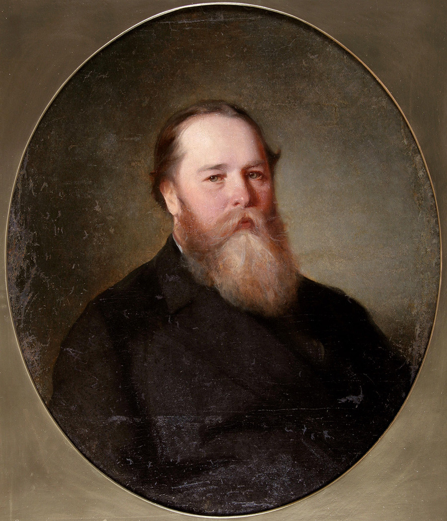 Портрет на П. И. Губонин Автор Макаров Иван Кузмич Дата на основаване 1860 година 