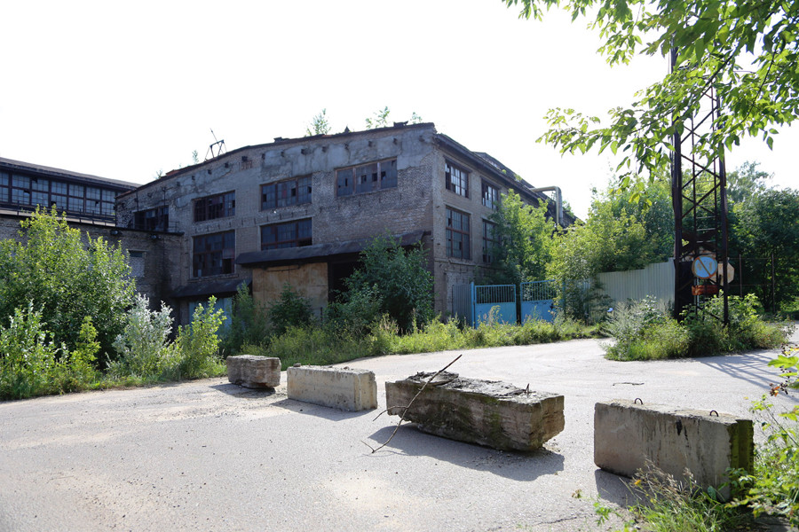 Un entrepôt abandonné