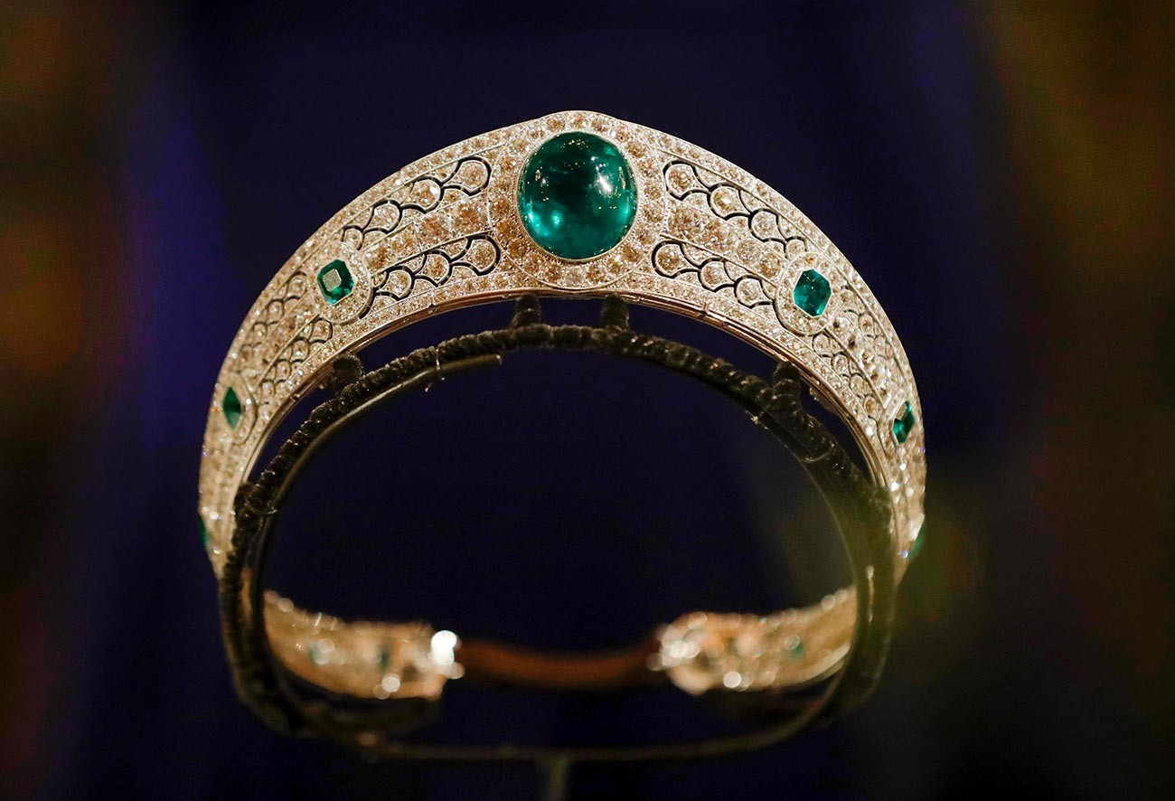 The Greville Emerald Kokoshnik.
