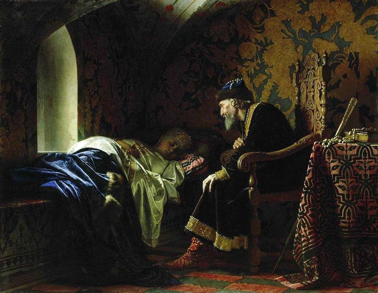 Ivan le Terrible admirant Vassilissa Melentieva