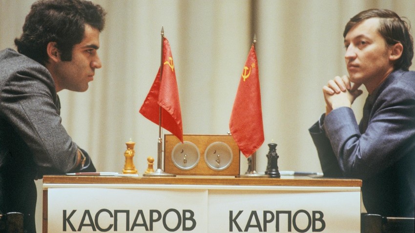 Karpov - Kasparov World Championship Match (1985) chess event