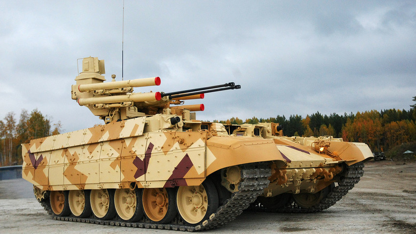 Борбено возило за поддршка на тенкови БМПТ „Терминатор“