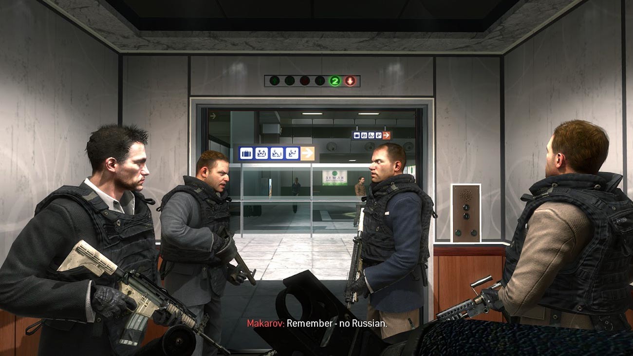 'No Russian' mission in 'Call of Duty: Modern Warfare 2'