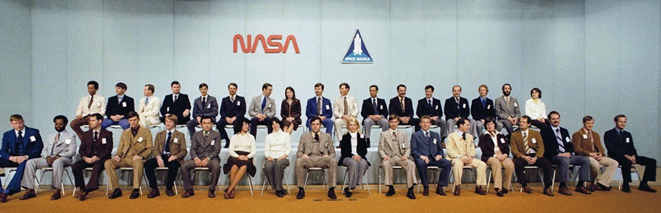 Le huitième groupe d'astronautes de la NASA sélectionné en 1978