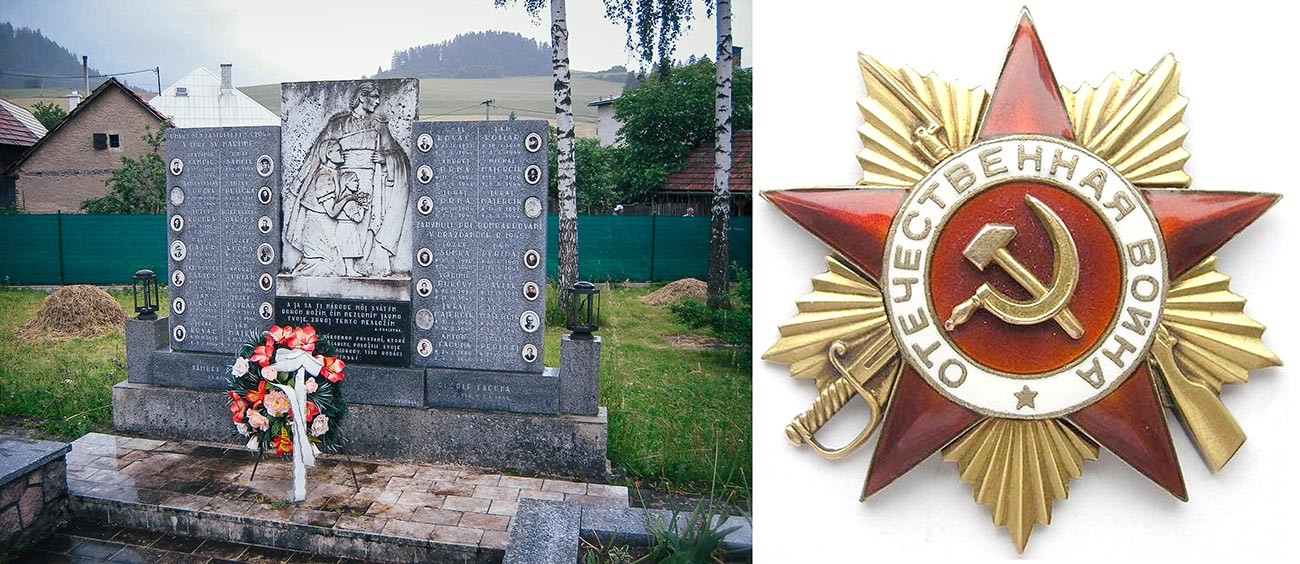 Споменик жртвама нацизма у селу Склабиња.
