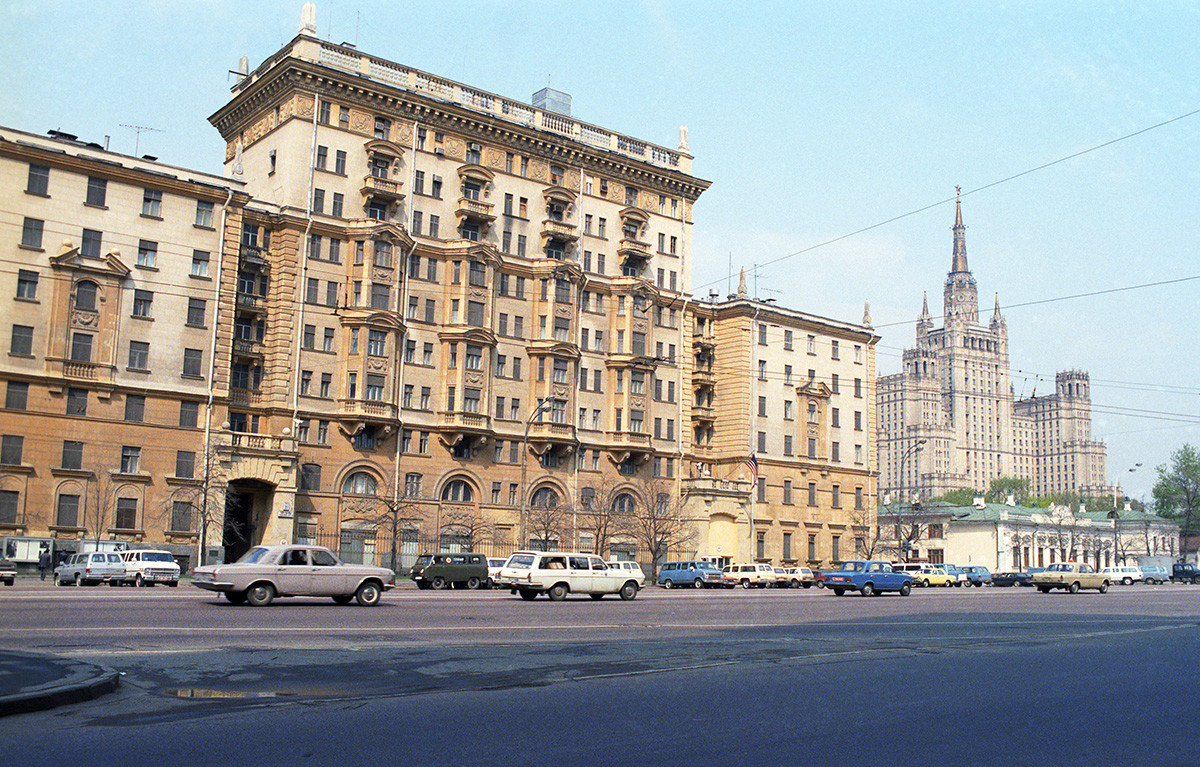 Zgrada američkog veleposlanstva, Moskva, SSSR. 