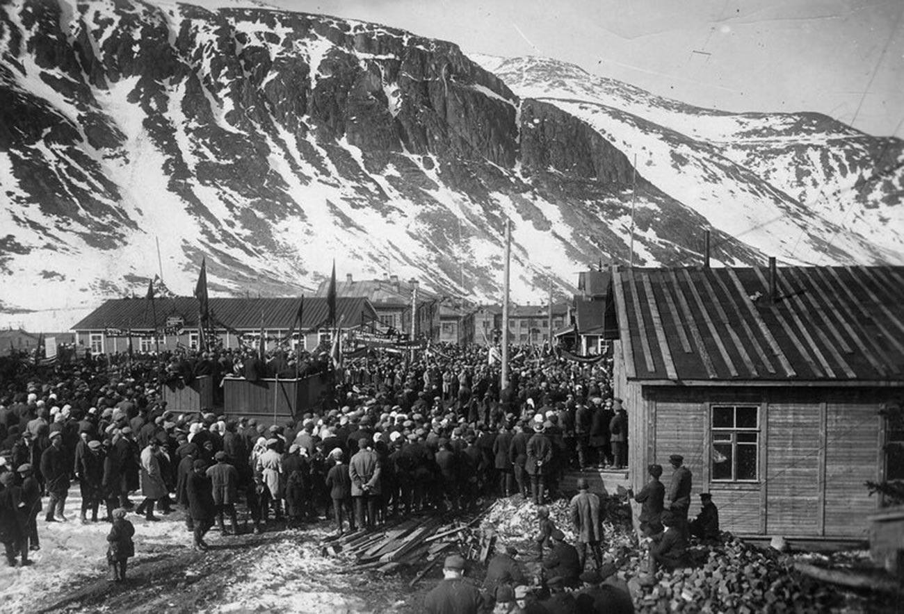 A special settlement in the Khibiny Mountains